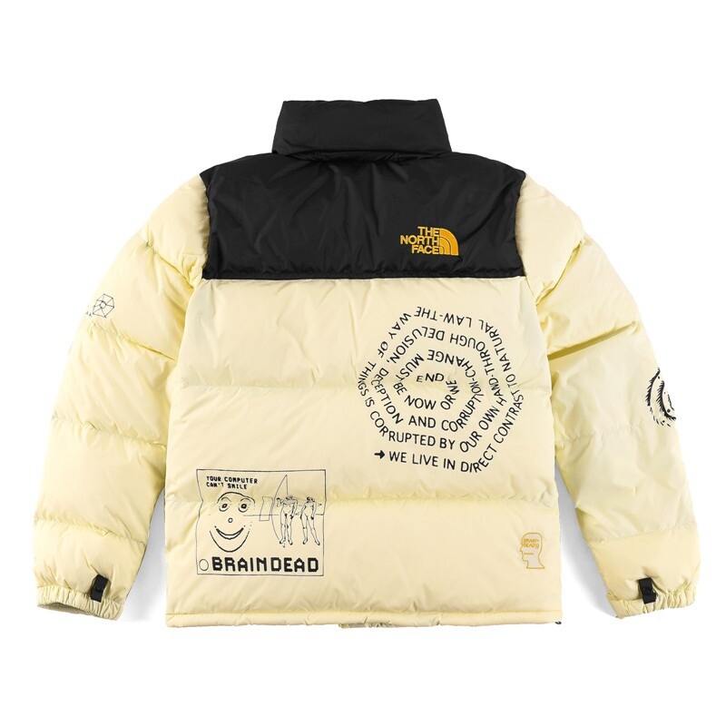 Brain Dead coat Printrd nuptse Jaclet 